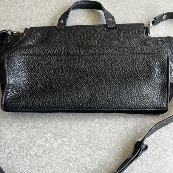 Rebecca Minkoff Black Suede Kieth Satchell - Picture 3 of 7